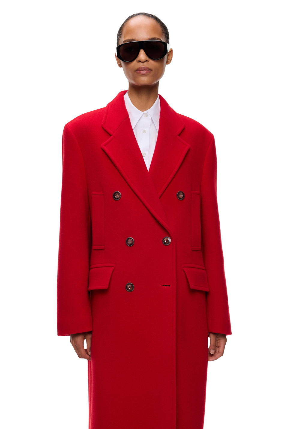 Женский Pinko Пальто COVENT COAT из смесовой шерсти (цвет ), артикул 107487A3FG | Фото 4