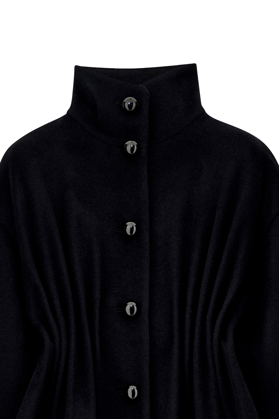 Женский Emporio Armani Пальто из шерсти и кашемира (цвет ), артикул EW005488-AF10207 | Фото 5