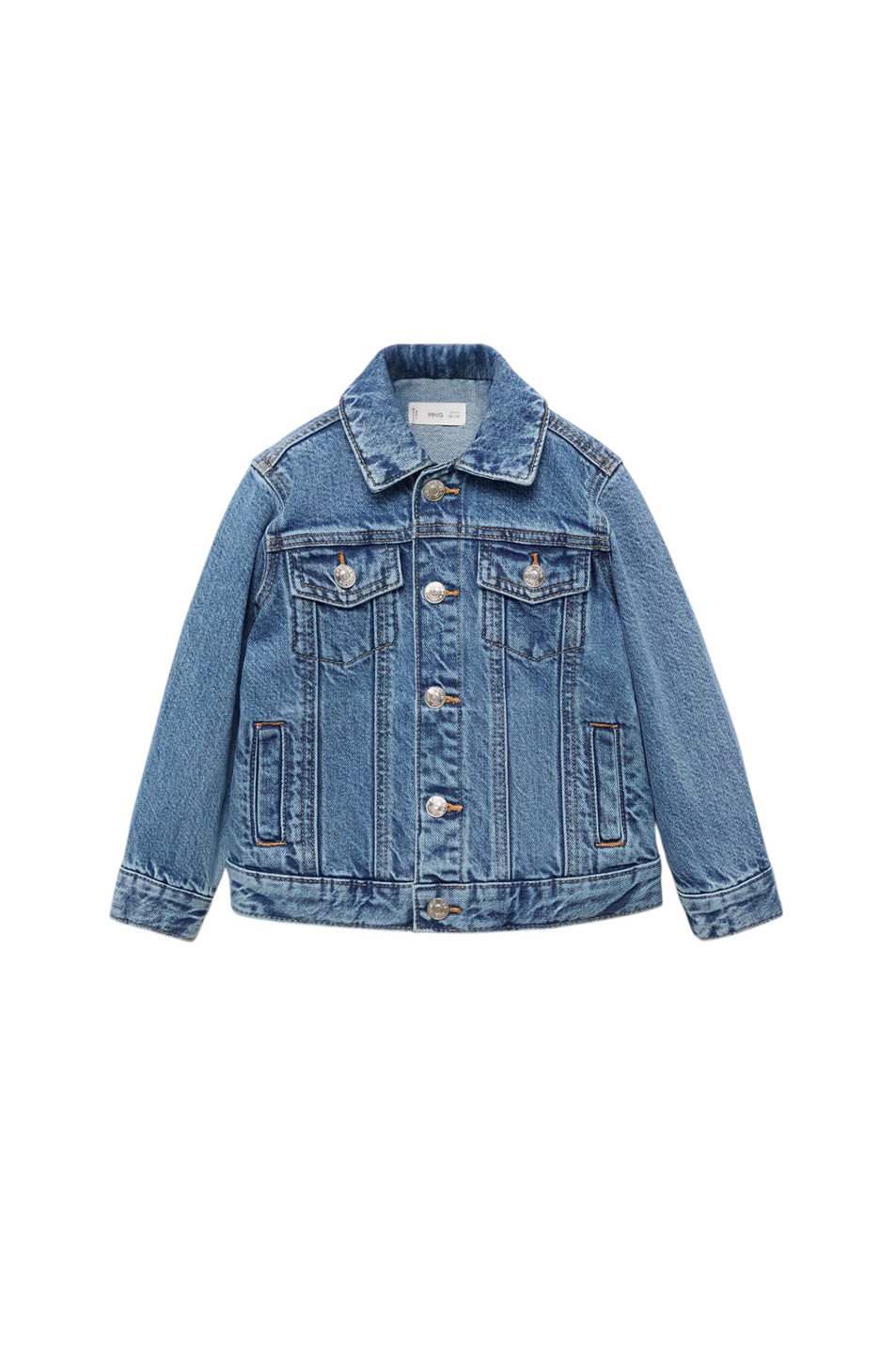 Мальчикам Mango Kids Куртка DIEGO джинсовая (цвет ), артикул 87076346 | Фото 1