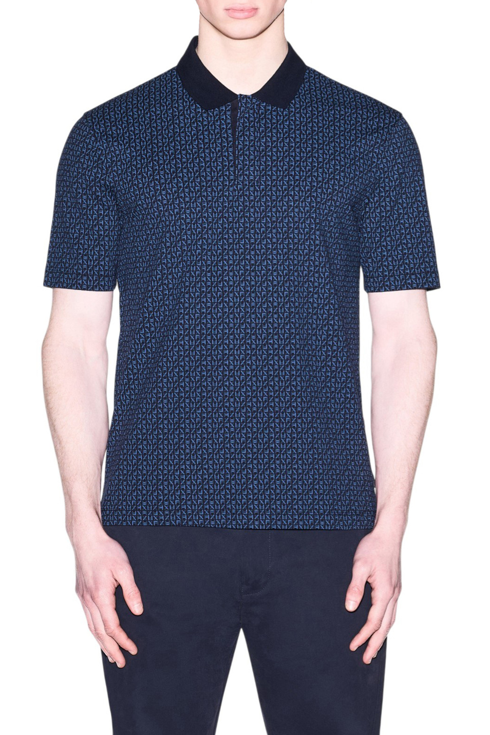 Мужской Armani Exchange Поло из эластичного хлопка (цвет ), артикул XM000736-AF10819 | Фото 3
