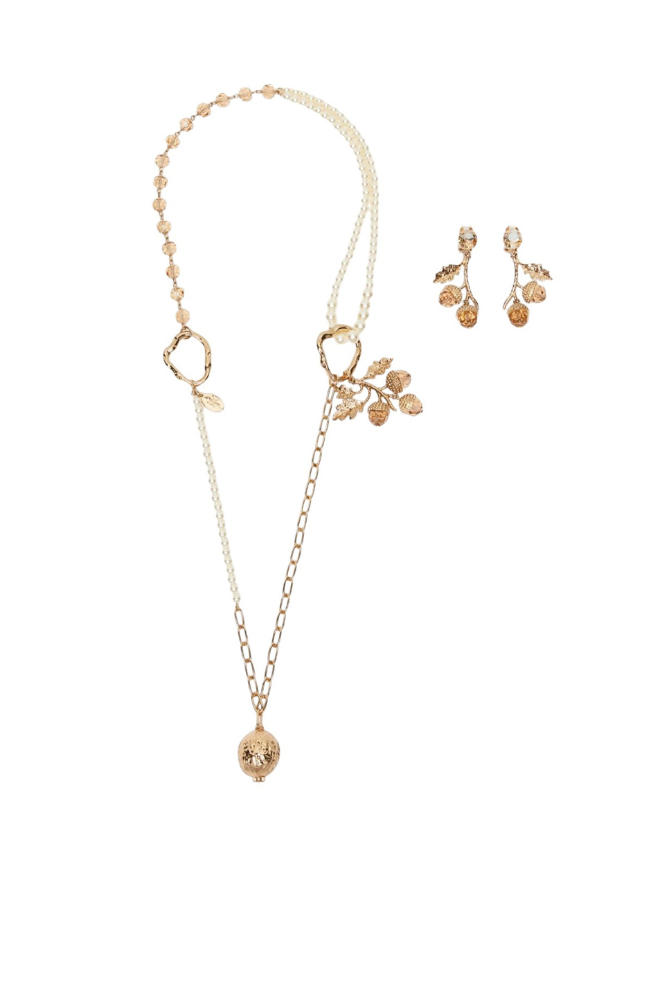 Женский Weekend Max Mara Набор украшений ONDE (ожерелье, серьги) (цвет ), артикул 2615751104 | Фото 1