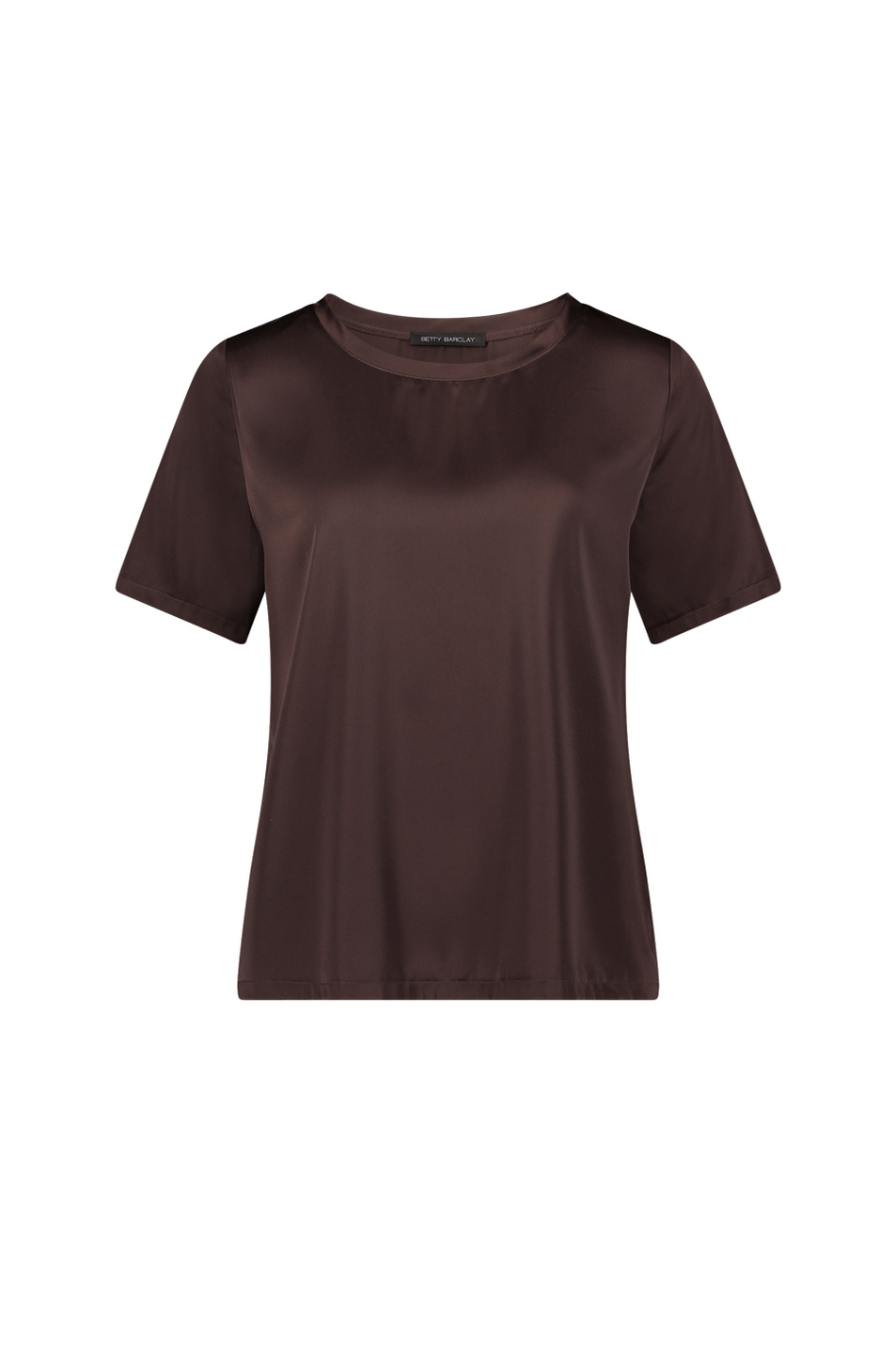 Блузка однотонная|Основной цвет:Коричневый Женский Betty Barclay Блузка однотонная (цвет ), артикул 8921/1038 | Фото 1