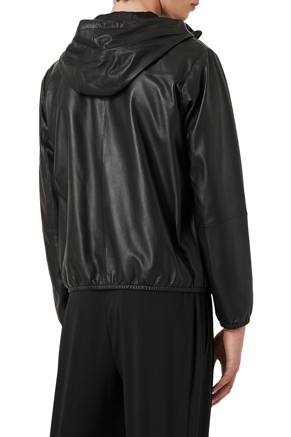 Emporio Armani Куртка из натуральной кожи на молнии (цвет ), артикул 01R54P-01P54 | Фото 4