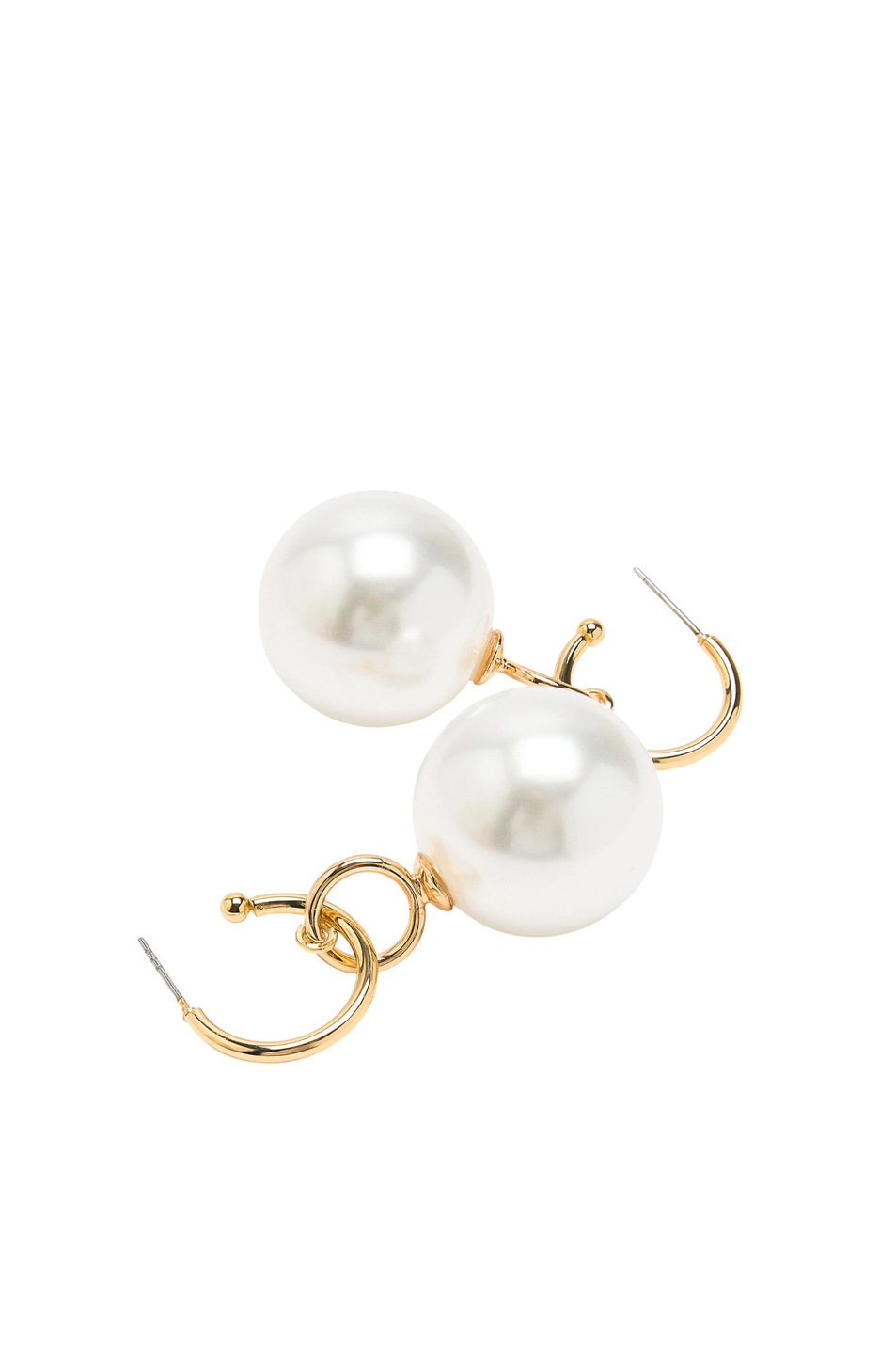 Женский Parfois Серьги-кольца с бусинами (цвет ), артикул 242948 | Фото 2