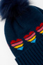 Accessorize Вязаная шапка с помпоном и принтом ( цвет), артикул 991092 | Фото 3