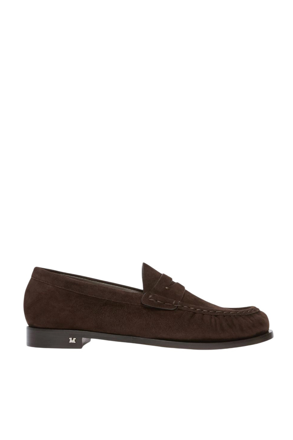 Женский Max Mara Лоферы SPONDA из натуральной замши (цвет ), артикул 2624526031 | Фото 1