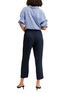 Mango Укороченные брюки FLUIDO с эластичным поясом ( цвет), артикул 27024756 | Фото 4