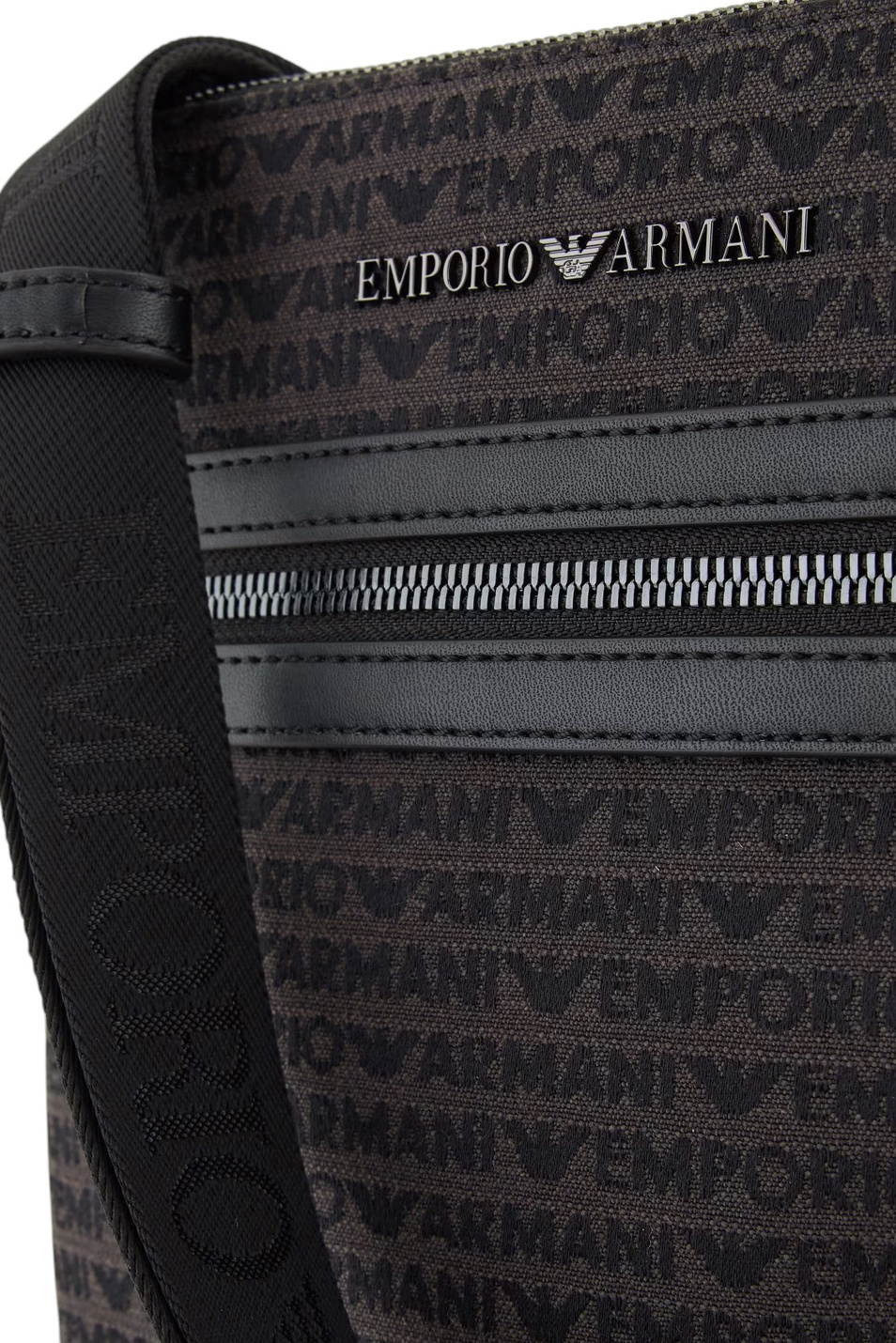 Мужской Emporio Armani Сумка через плечо с логотипом (цвет ), артикул EM001780-AF13823 | Фото 5