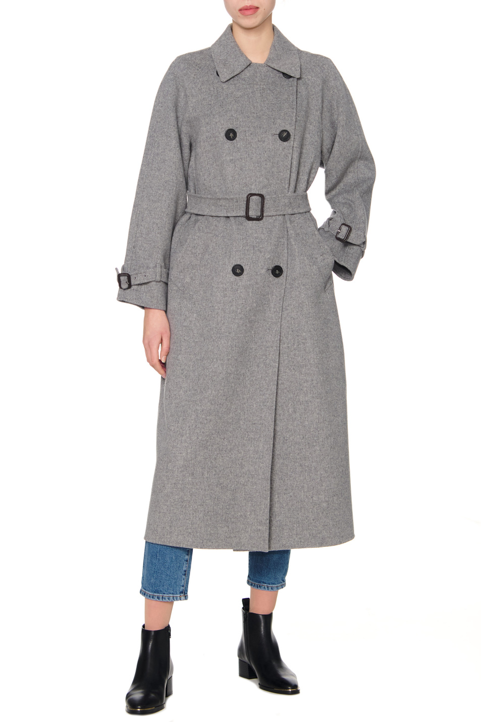 Женский Weekend Max Mara Джинсы OSTILE (цвет ), артикул 51810327 | Фото 3