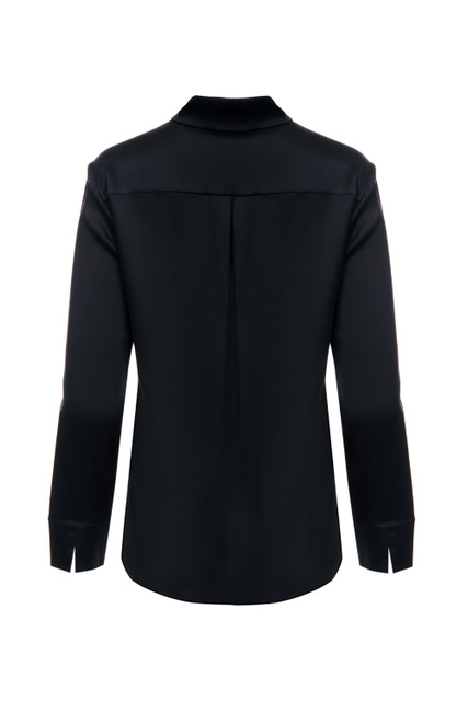 Блузка GIUDEA из шелка с добавлением эластана|Основной цвет:Черный|Артикул:31160226 | Фото 2