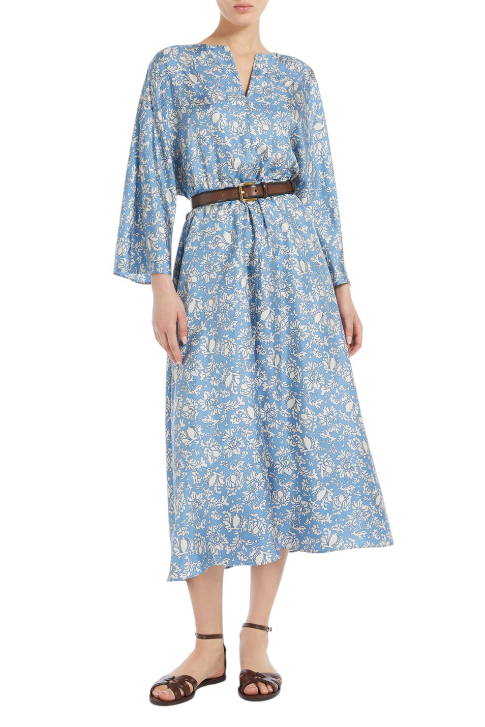 Женский Max Mara Платье VANESSA из шелка (цвет ), артикул 2519221053 | Фото 2