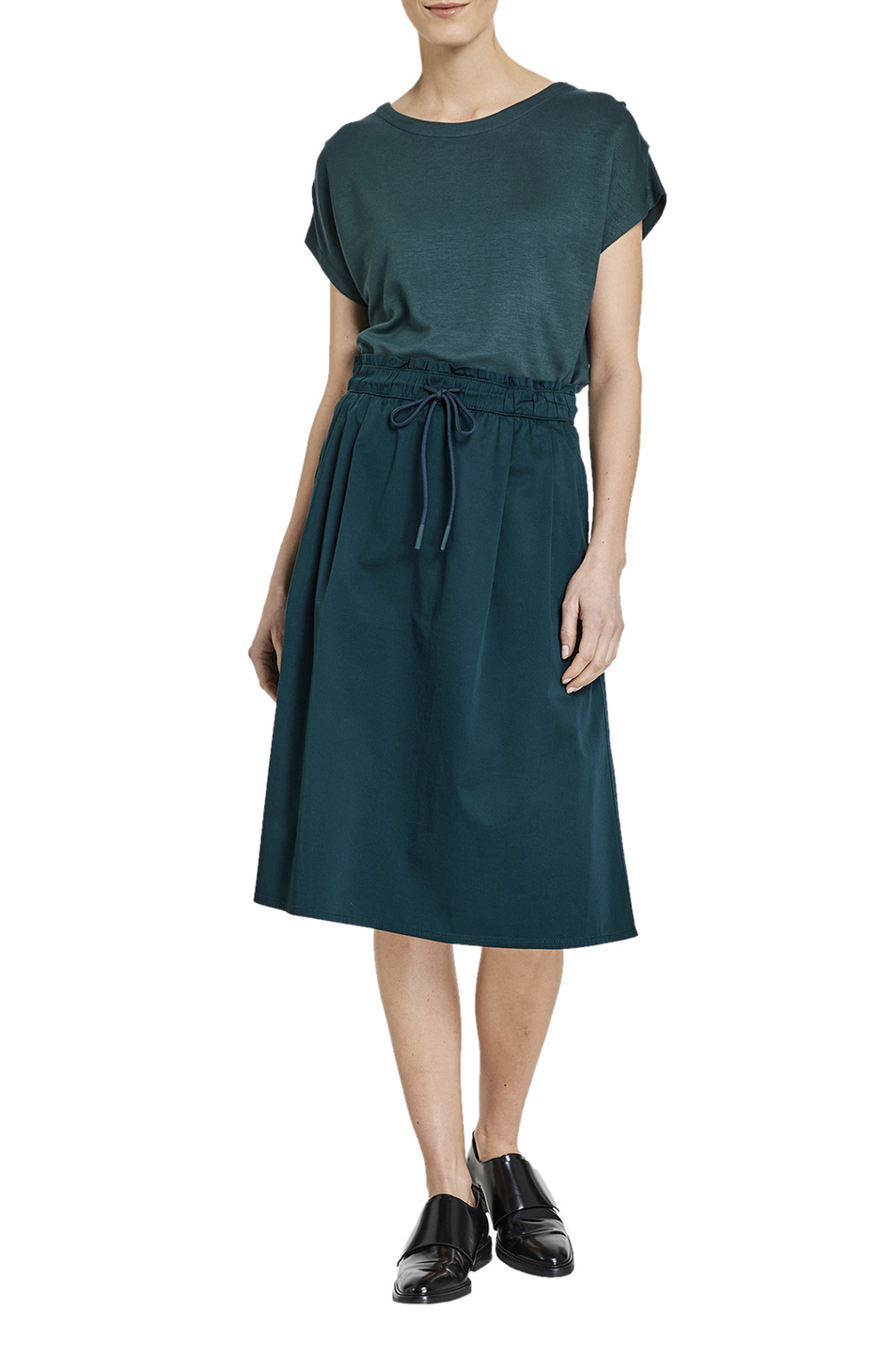 Женский Gerry Weber Расклешенная юбка с кулиской на поясе (цвет ), артикул 610102-66217 | Фото 3