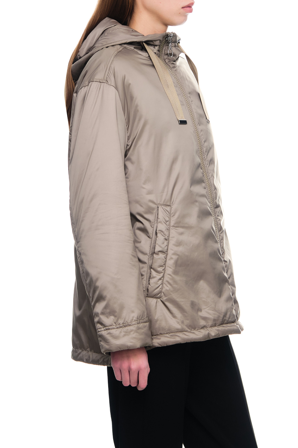 Женский Gerry Weber Куртка на молнии с капюшоном на кулиске (цвет ), артикул 150202-31177 | Фото 6