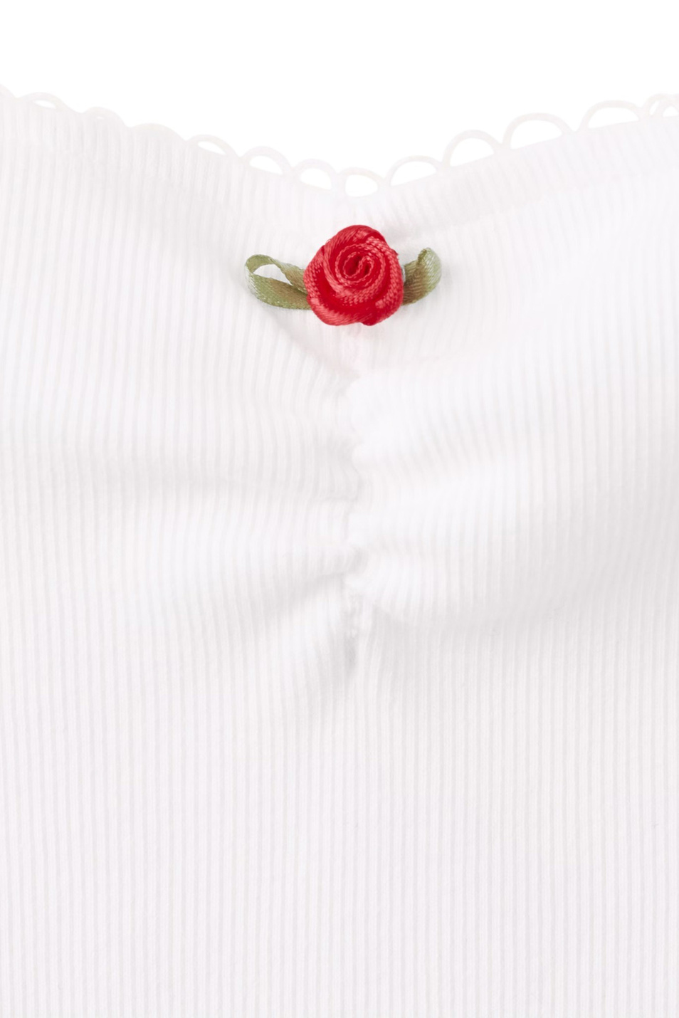 Женский Mango Топ ROSE из эластичного хлопка (цвет ), артикул 37071371 | Фото 2