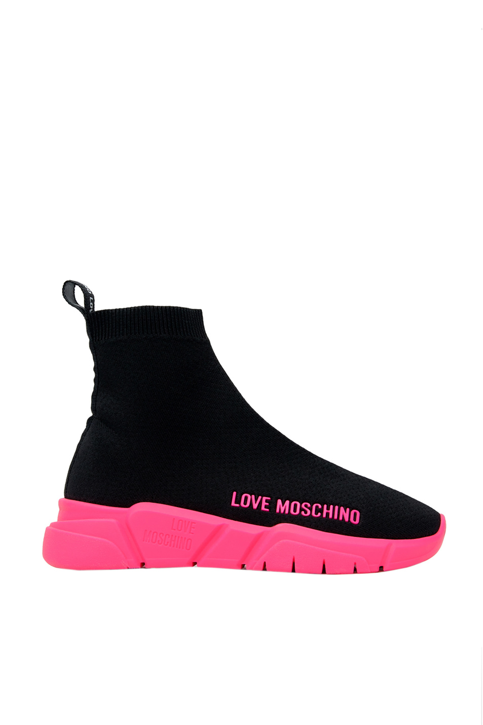 Moschino Высокие кроссовки с текстильным верхом (цвет ), артикул JA15343G0CIZ | Фото 1
