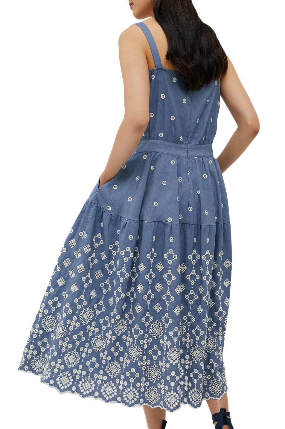 Женский MAX&Co. Платье MOBILE с вышивкой (цвет ), артикул 72214122 | Фото 4