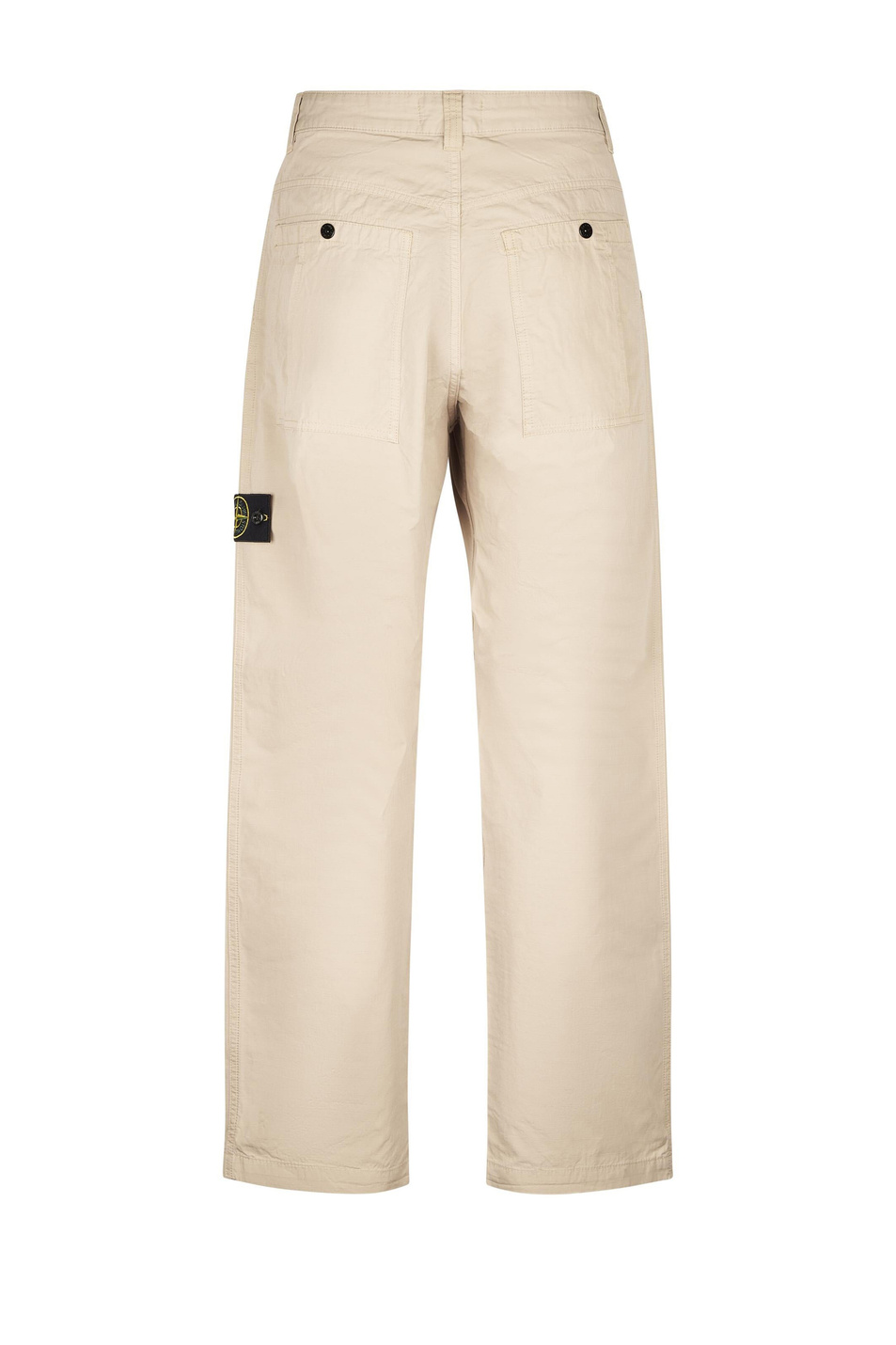 Брюки однотонные|Основной цвет:Бежевый Мужской Stone Island Брюки однотонные (цвет ), артикул L1S153100008-S0298 | Фото 2
