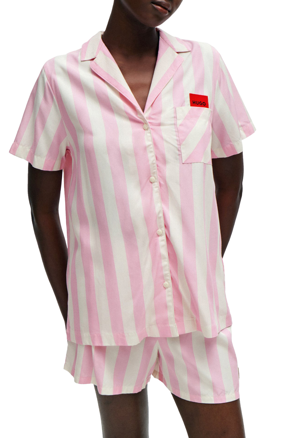 Женский HUGO Рубашка в полоску (цвет ), артикул 50514876 | Фото 3