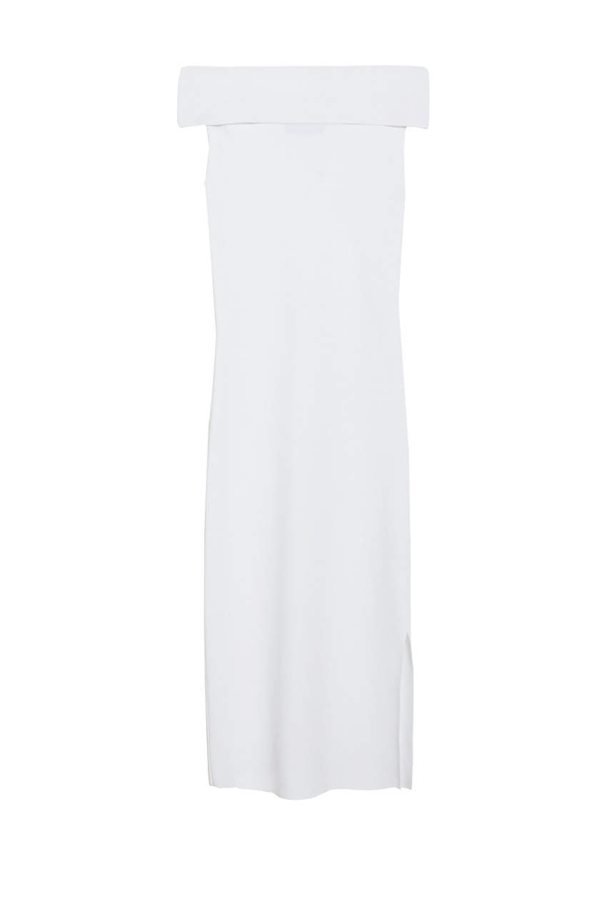 Платье AULLA с открытыми плечами|Основной цвет:Белый|Артикул:2416321022 | Фото 1