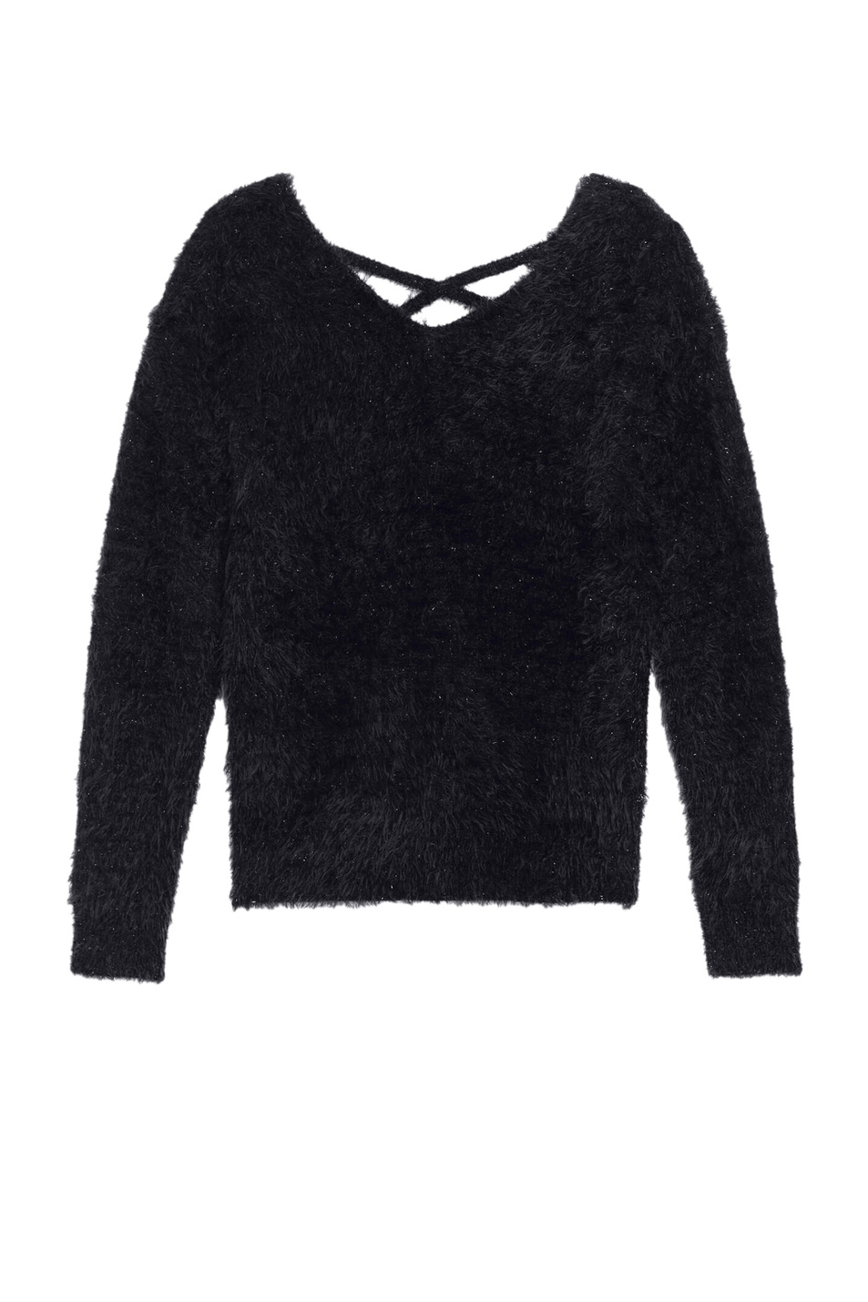 Женский Orsay Пушистый  пуловер с V-образным вырезом (цвет ), артикул 507356 | Фото 1