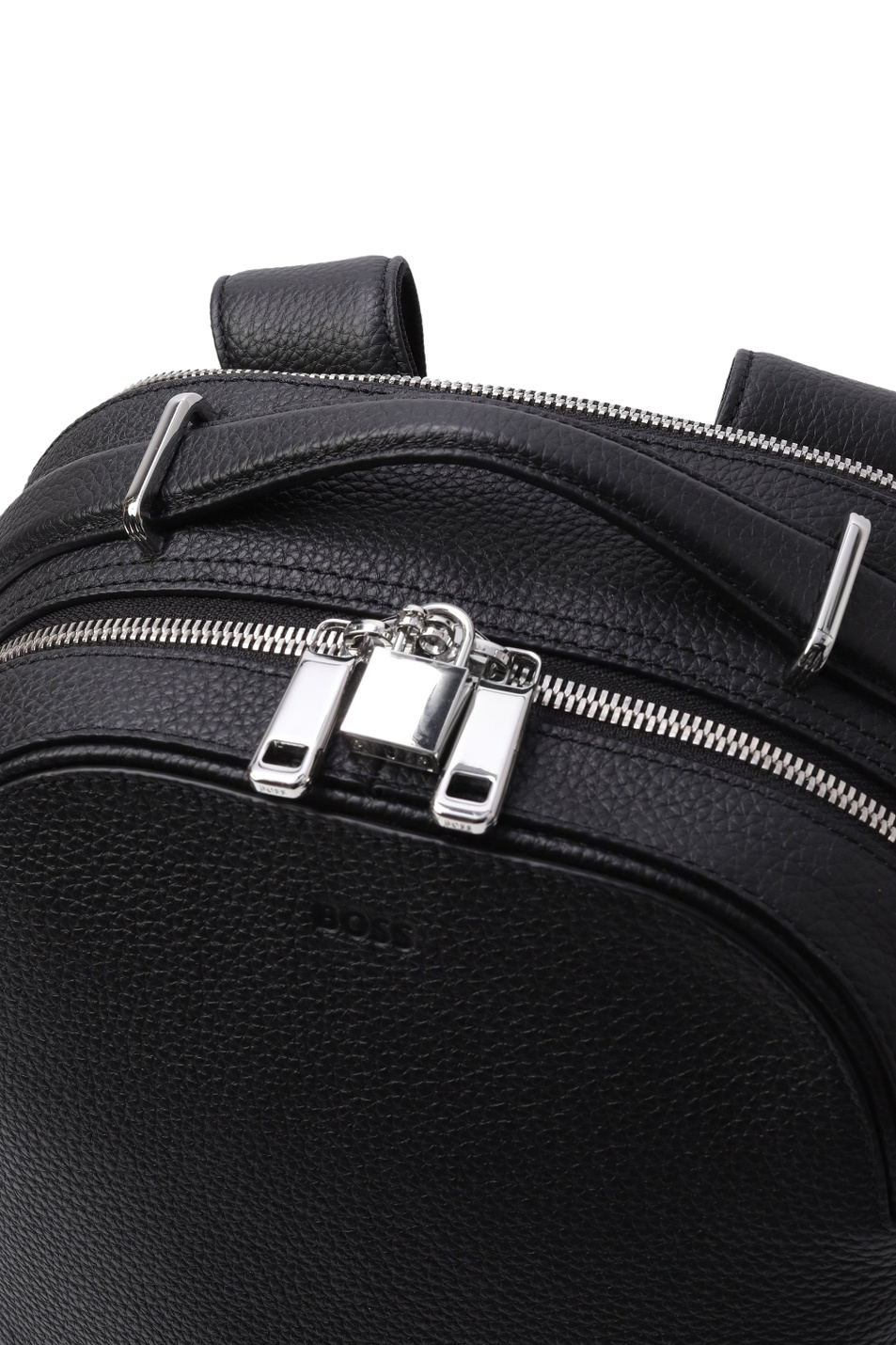 Рюкзак Madison из натуральной кожи|Основной цвет:Черный Мужской BOSS Рюкзак Madison из натуральной кожи (цвет ), артикул 50558479 | Фото 5