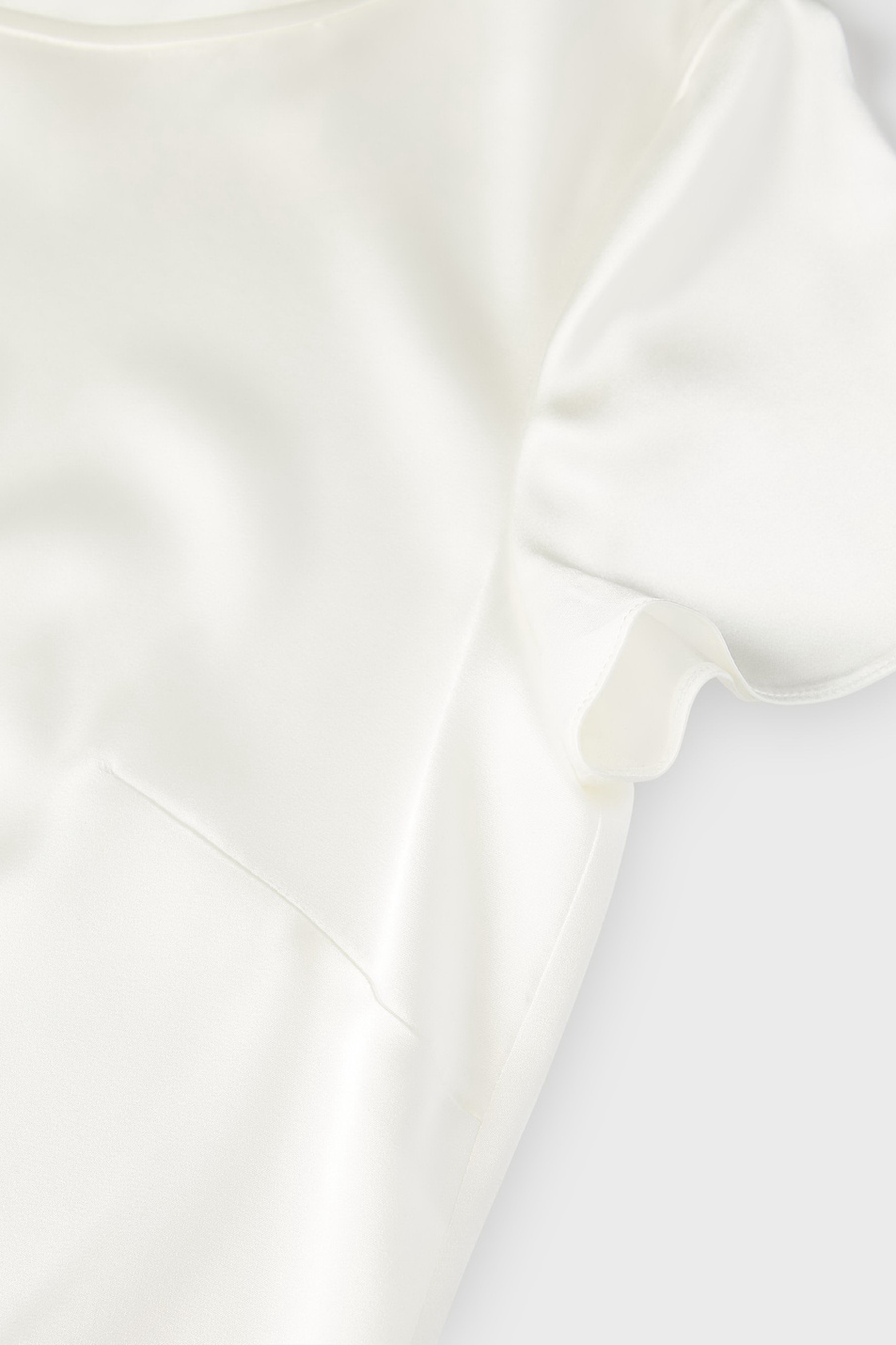 Emporio Armani Блузка из эластичного шелка (цвет ), артикул 0NC05T-0M301 | Фото 2