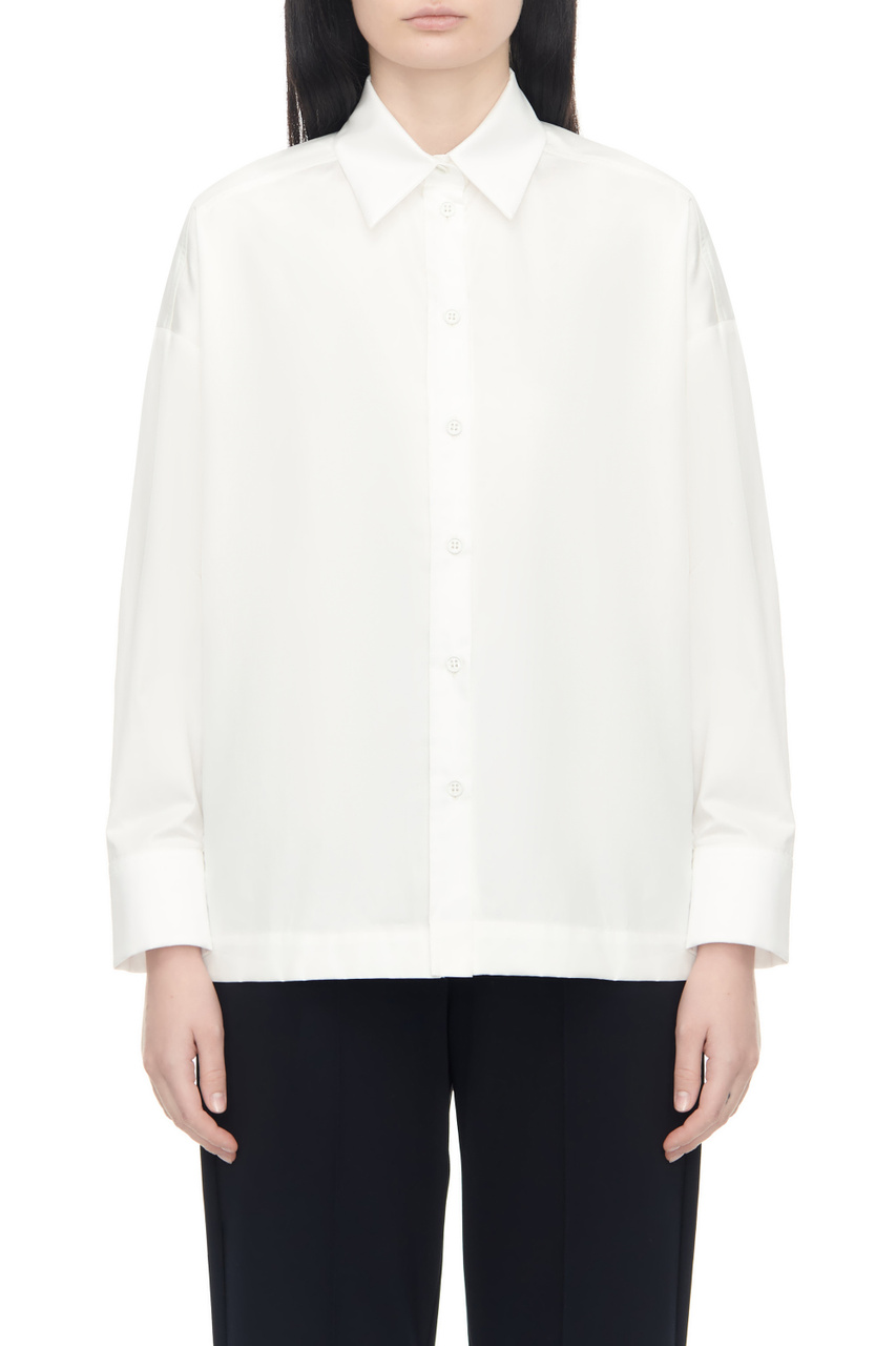 Рубашка KERAS из натурального хлопка|Основной цвет:Белый|Артикул:2331160236 | Фото 1
