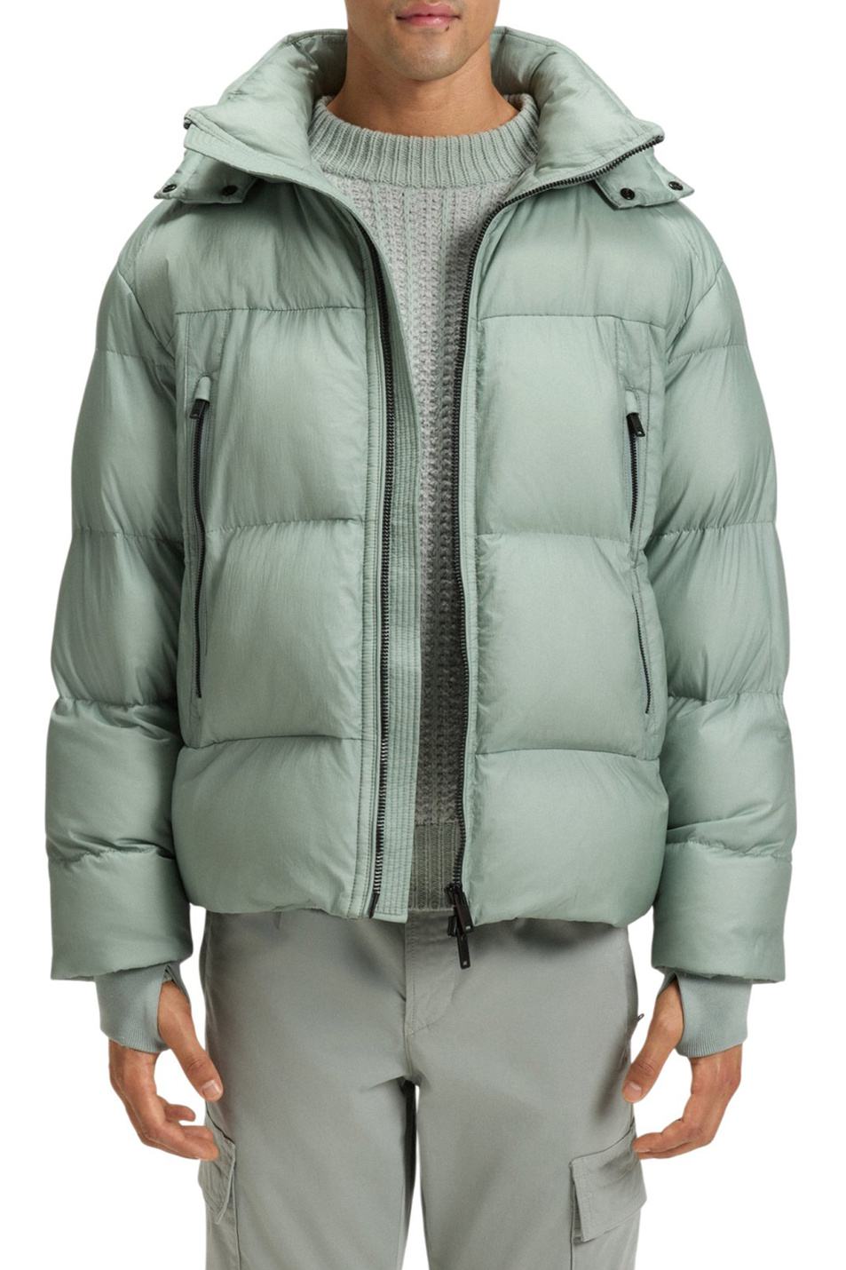 Мужской BOSS Куртка Orbok стеганая (цвет ), артикул 50543618 | Фото 2