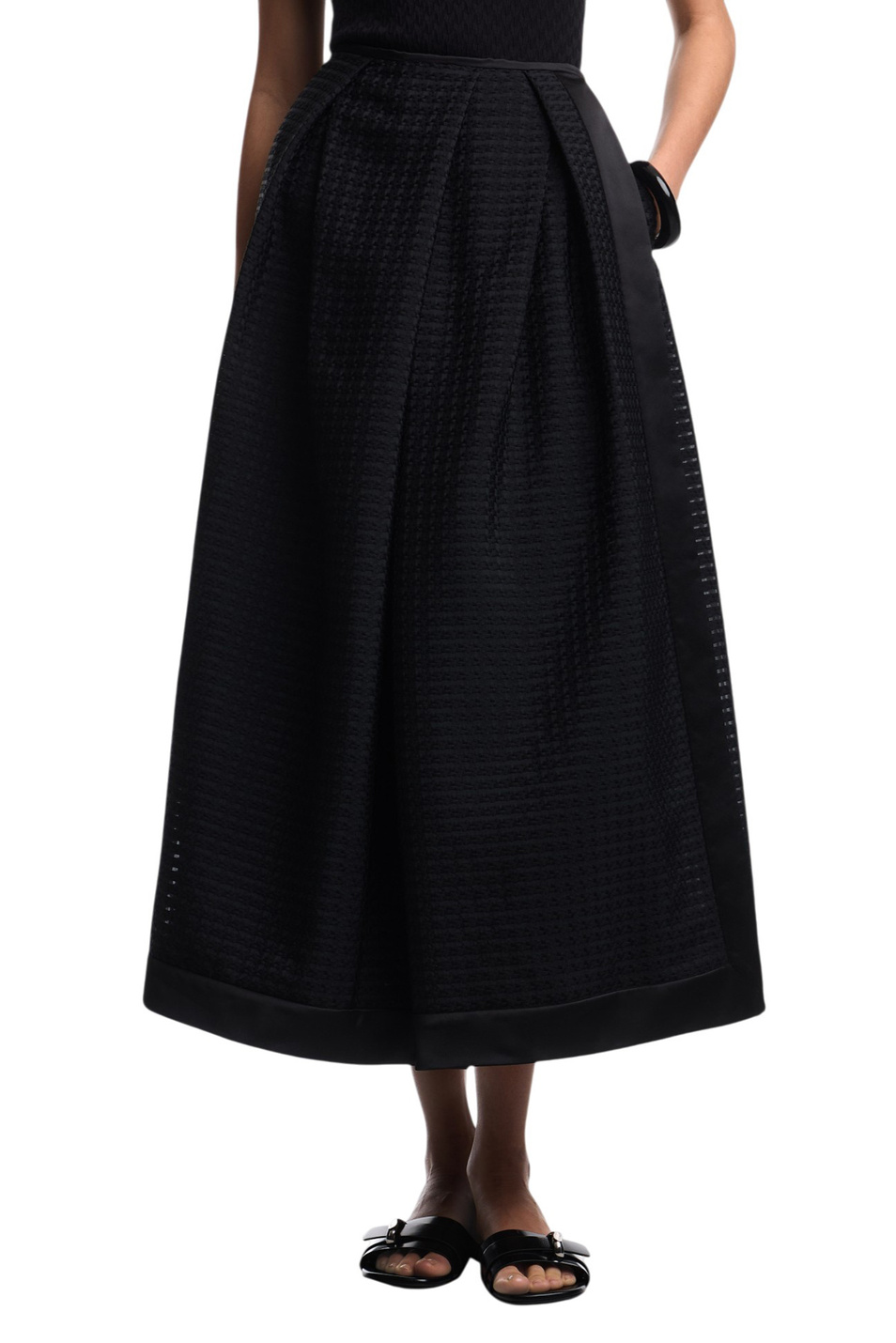 Женский Emporio Armani Юбка из жаккарда (цвет ), артикул EW003442-AF20834 | Фото 3