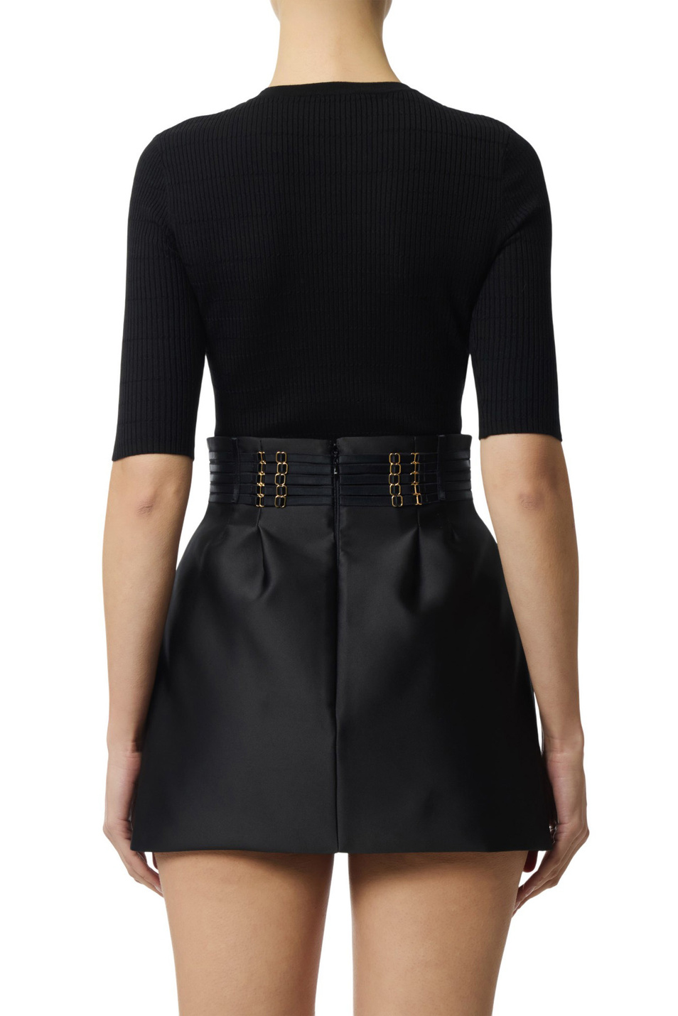 Женский Elisabetta Franchi Джемпер с логотипом (цвет ), артикул MK87B61E2 | Фото 4