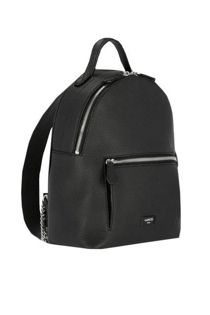 Рюкзак из натуральной кожи|Основной цвет:Черный|Артикул:A12093 | Фото 2