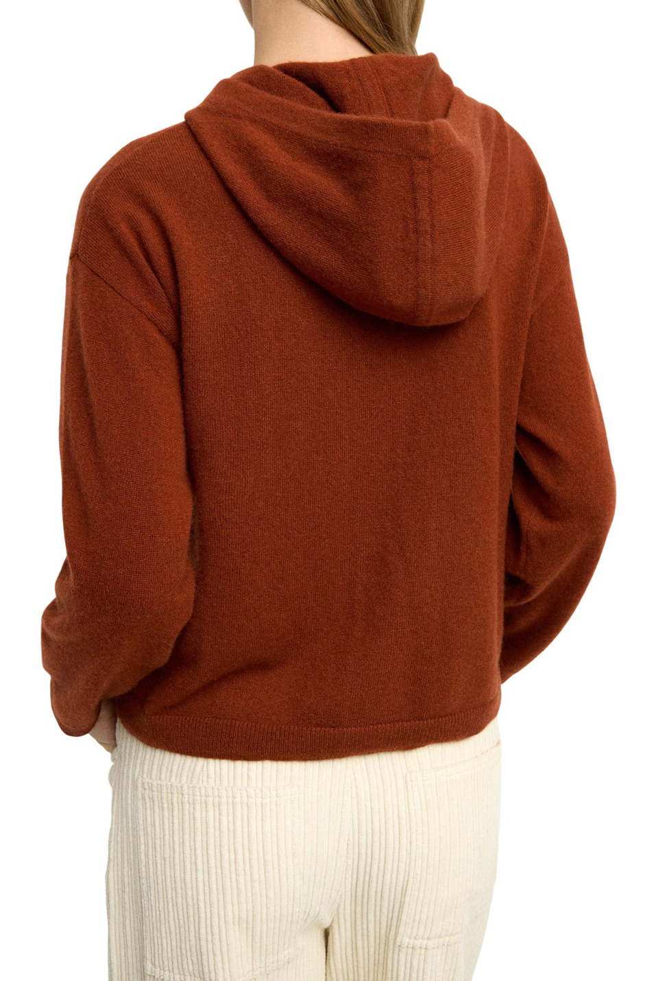 Кардиган из кашемира|Основной цвет:Красный Женский Parfois Кардиган из кашемира (цвет ), артикул 239688 | Фото 4