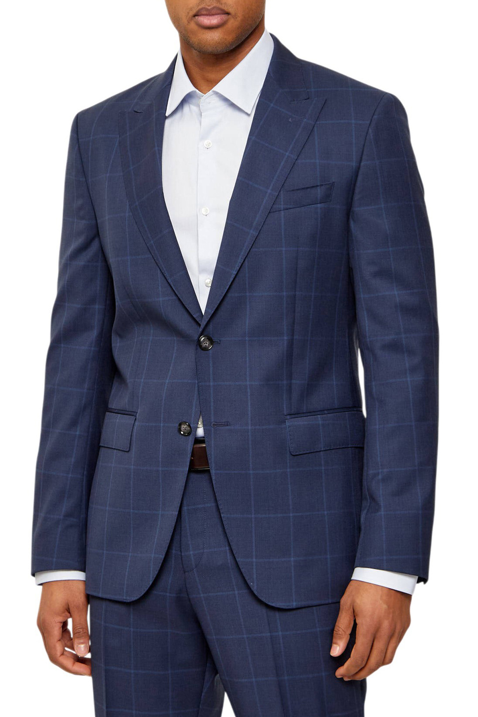 Мужской BOSS Костюм H-Huge из шерсти (цвет ), артикул 50561820 | Фото 1