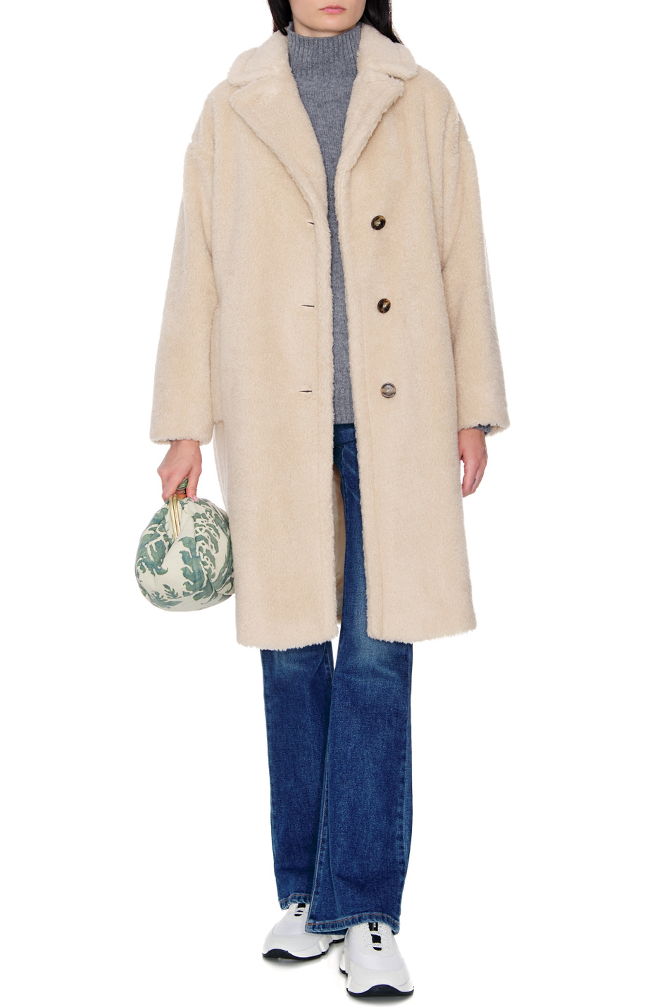Женский Weekend Max Mara Пальто SALMONE из смесовой шерсти (цвет ), артикул 50160323 | Фото 3