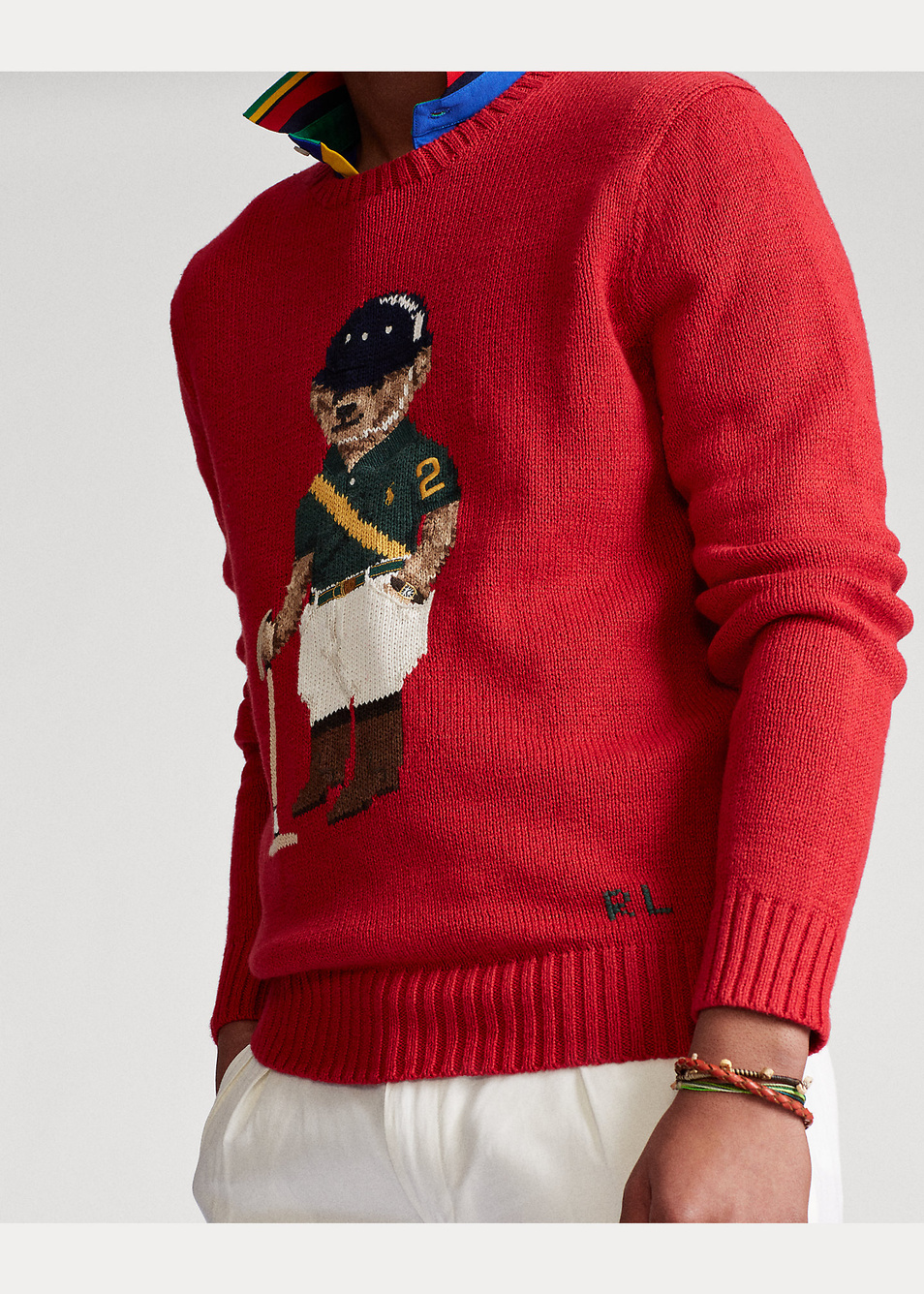 Мужской Polo Ralph Lauren Свитер Riding Bear (цвет ), артикул 710798335001 | Фото 5