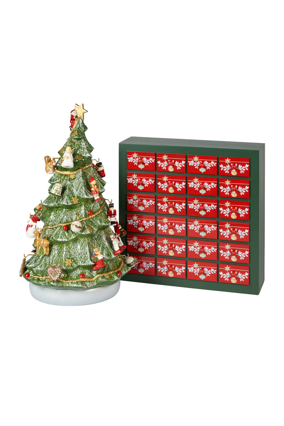 Набор для декора "Рождественский календарь"|Основной цвет:Разноцветный Не имеет пола Villeroy & Boch Набор для декора "Рождественский календарь" (цвет ), артикул 14-8602-9598 | Фото 1