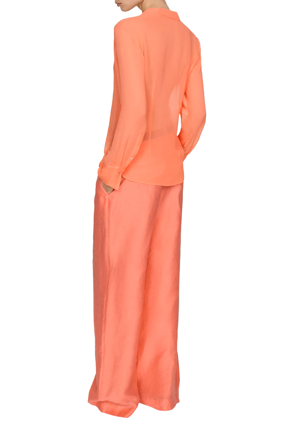 Женский Mango Рубашка FELISA из вискозы (цвет ), артикул 67099232 | Фото 4