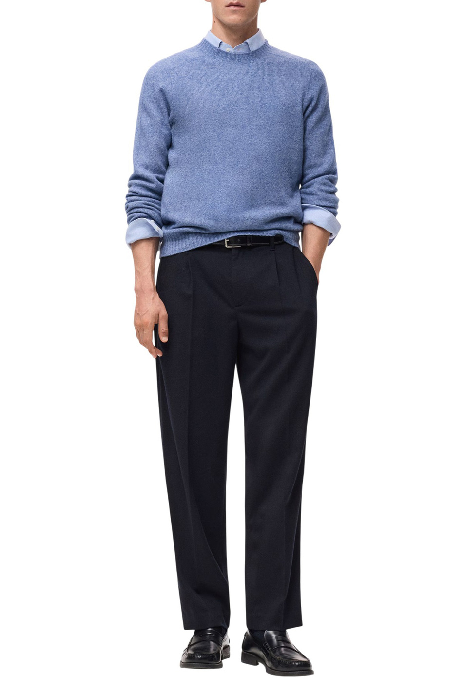 Мужской Mango Man Джемпер LOTUS с круглым вырезом (цвет ), артикул 17077895 | Фото 2