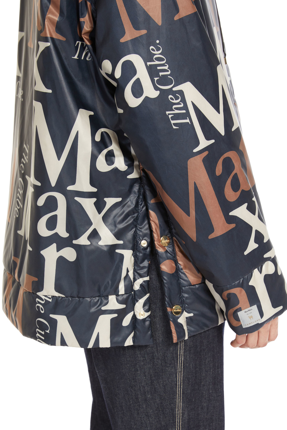 Женский Max Mara Куртка MAXI с логотипированным принтом (цвет ), артикул 2419481134 | Фото 5