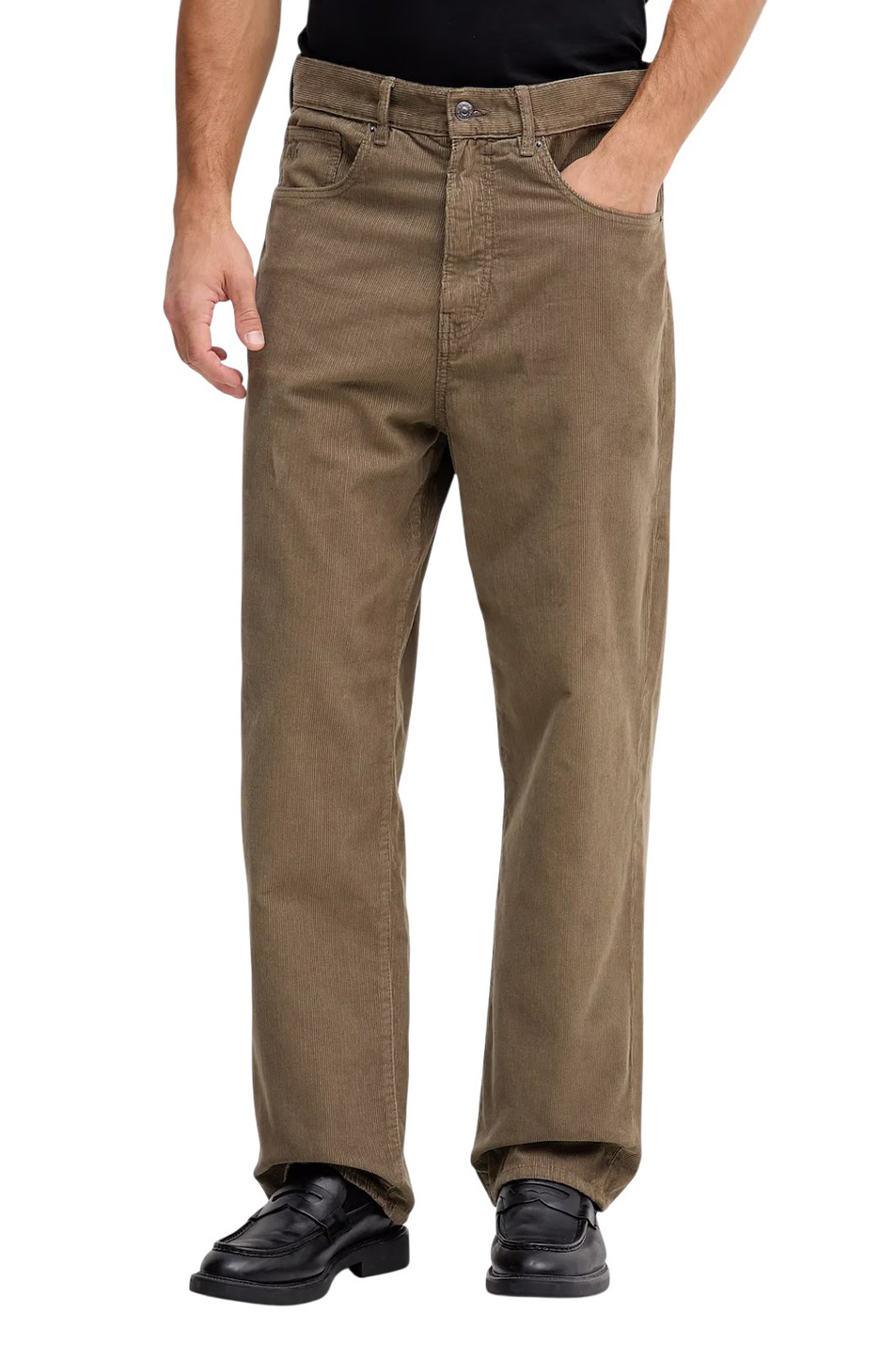 Брюки вельветовые|Основной цвет:Хаки Мужской Armani Exchange Брюки вельветовые (цвет ), артикул XM001156-AF18825 | Фото 4