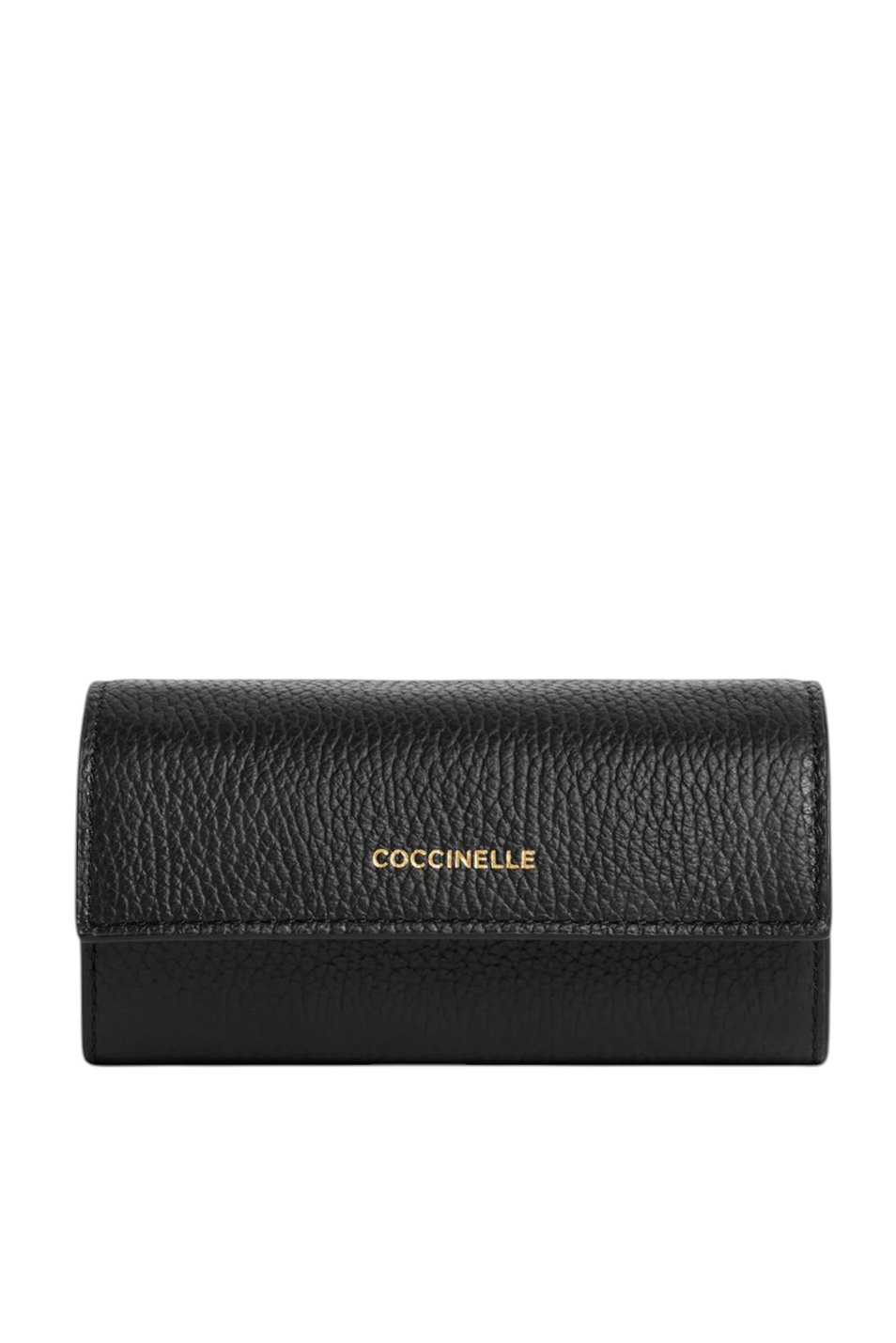 Футляр для украшений из натуральной кожи|Основной цвет:Черный Женский Coccinelle Футляр для украшений из натуральной кожи (цвет ), артикул E2QIO150201 | Фото 1