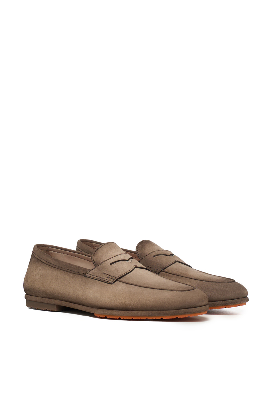 Мужской Santoni Лоферы Carlo Driver из натуральной замши (цвет ), артикул MCNG19298SI6SEAAM72 | Фото 2