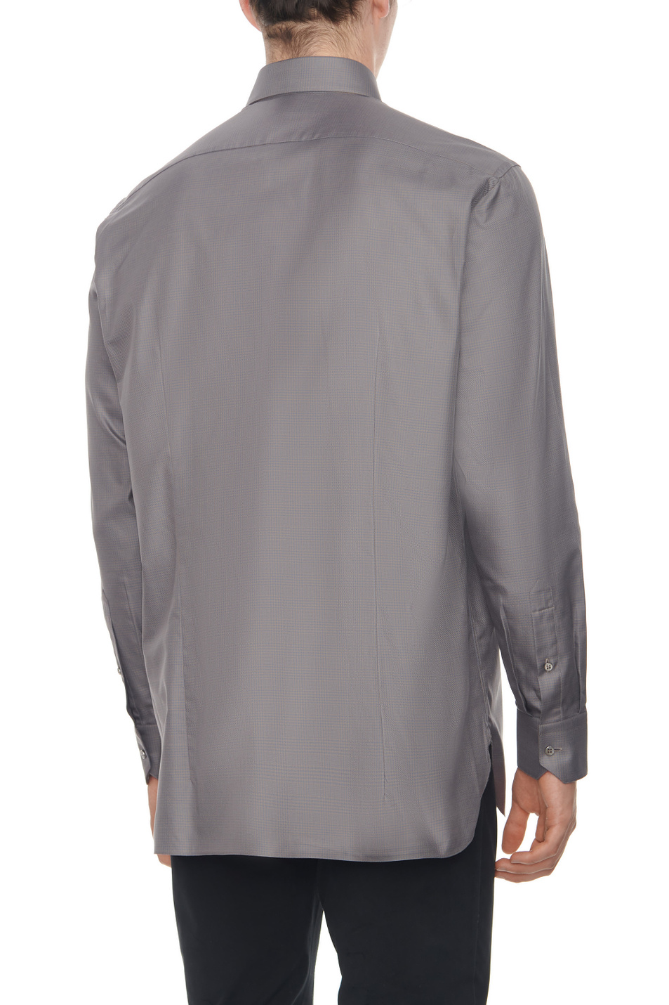 Мужской ZILLI Рубашка из натурального хлопка (цвет ), артикул CLAC04ZS0OPA1ZS008682 | Фото 4