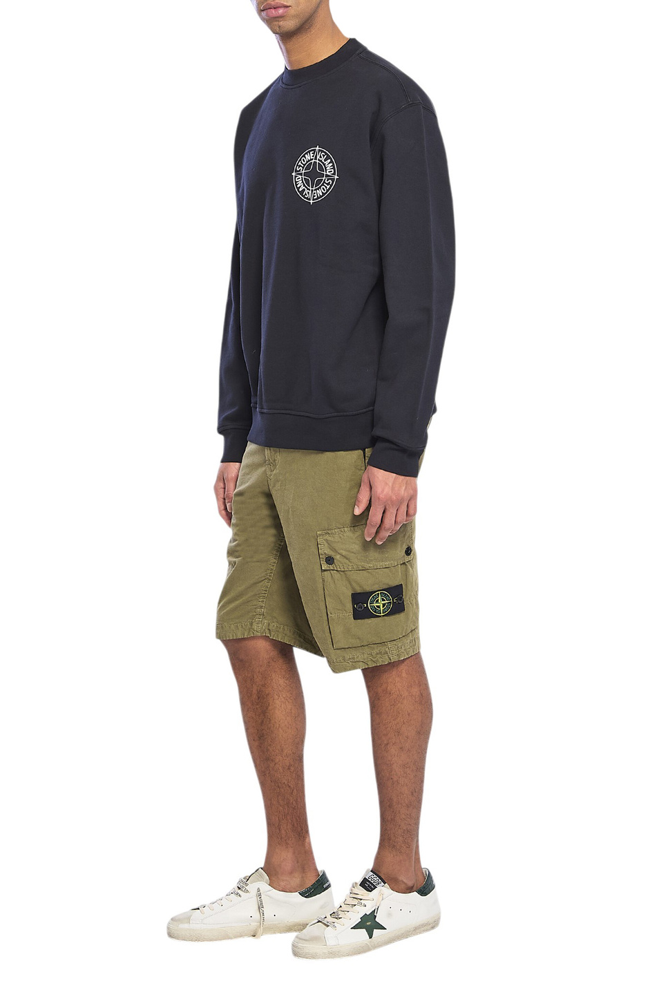Мужской Stone Island Свитшот с принтом (цвет ), артикул L1S156100001-S0283 | Фото 3