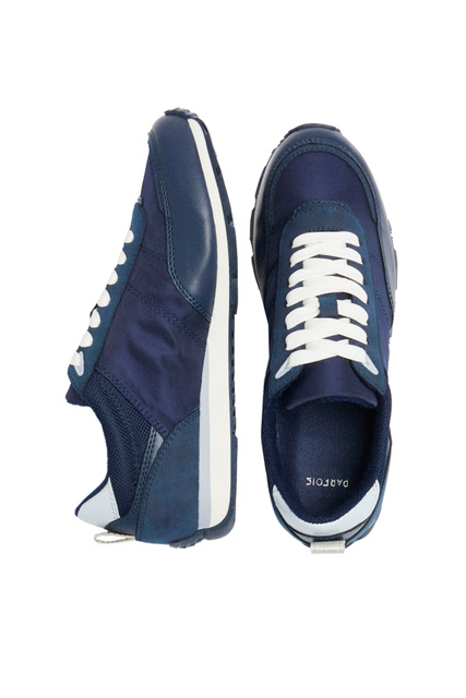 Кроссовки из комбинированного материала|Основной цвет:Синий|Артикул:196322 | Фото 2