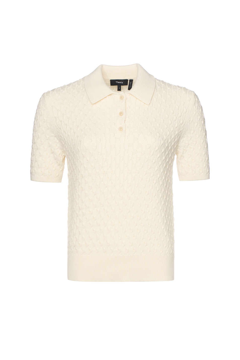 Женский Theory Джемпер-поло из хлопка (цвет ), артикул Q0214716 | Фото 1