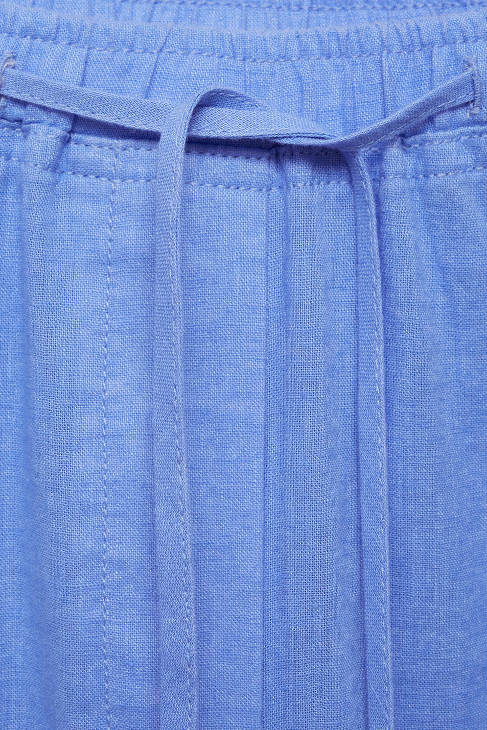 Женский Mango Брюки LINEN из льна и хлопка (цвет ), артикул 87046342 | Фото 5