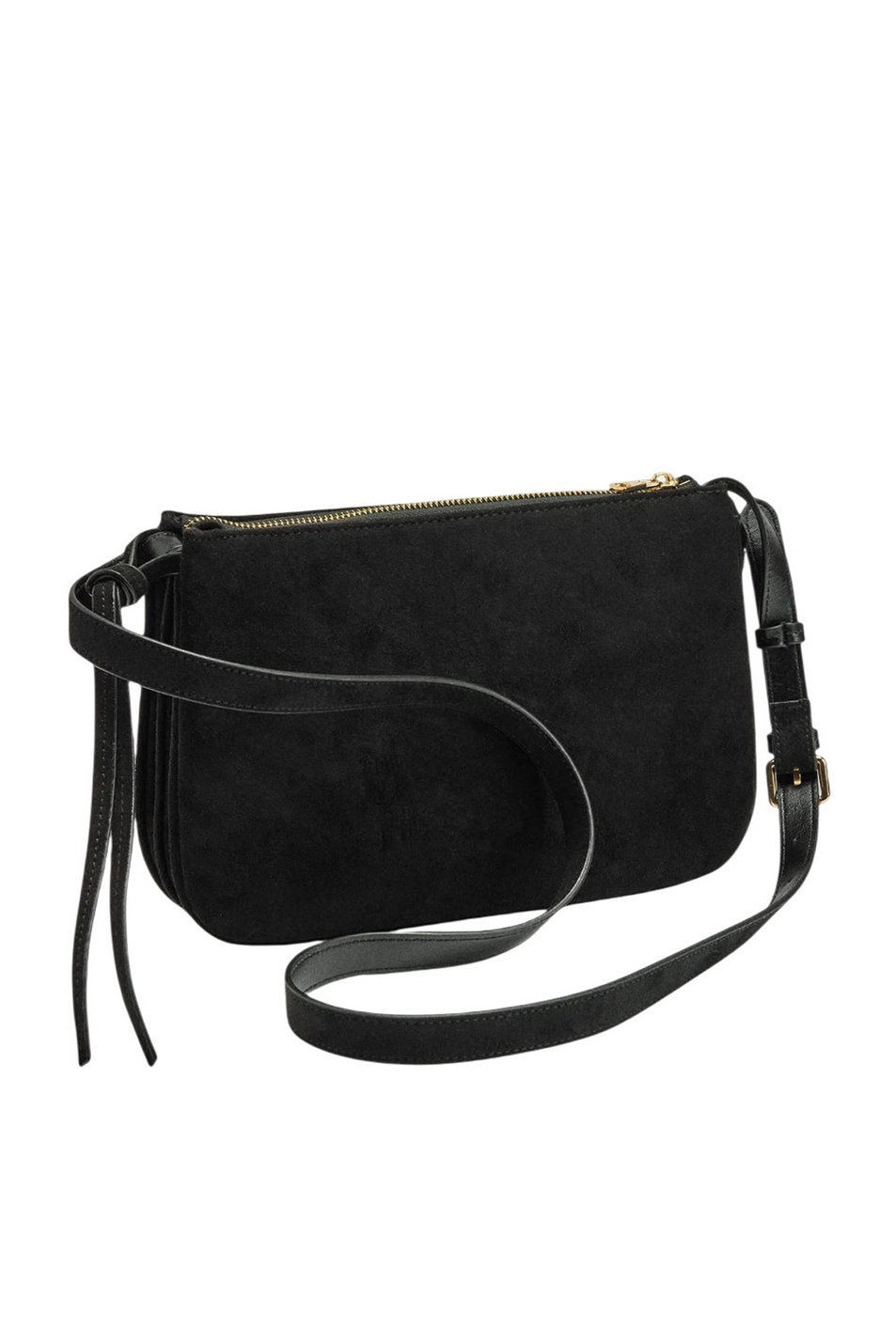 Сумка с эффектом замши|Основной цвет:Черный Женский Parfois Сумка с эффектом замши (цвет ), артикул 241087 | Фото 2