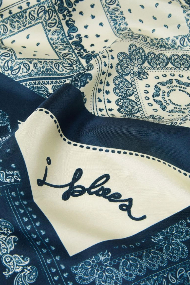 Женский iBLUES Платок IBLALARE с принтом (цвет ), артикул 2617541011 | Фото 2