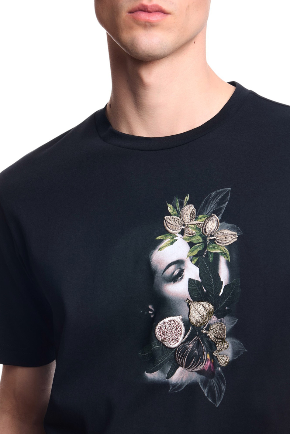Мужской Emporio Armani Футболка с принтом и вышивкой (цвет ), артикул EM003480-AF19418 | Фото 5